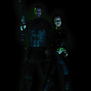 Gabe and Lian together from syphon filter 3 Fall PSX (Official art)