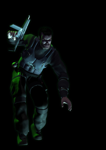 Gabe Logan from Syphon Filter 3 Fall PSX (Official Art)
