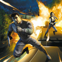 Syphon Filter 2 Train Official Art
