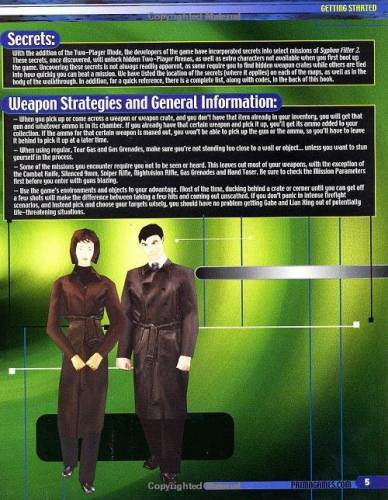 Syphon filter 2 Prima's Official Strategy Guide 4 - Syphon Filter 2