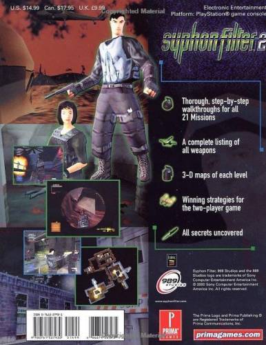 Syphon filter 2 Prima's Official Strategy Guide 6 - Syphon Filter 2