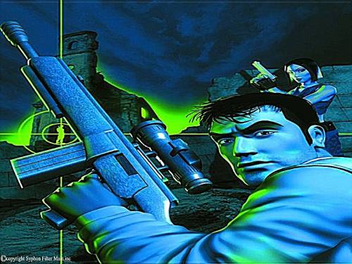 SF2 Wall 1 - Syphon Filter 2