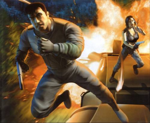 SF2 Gabe and Lian Train - Syphon Filter 2
