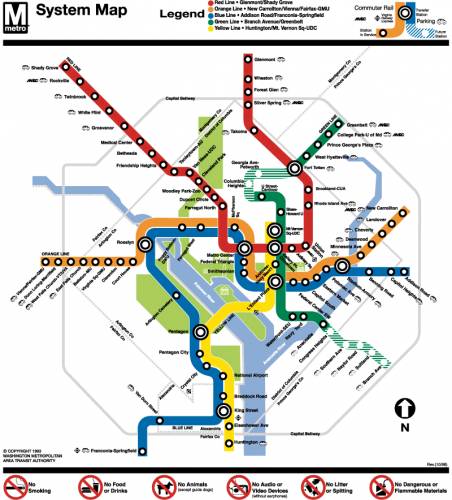 D.C Metro Map - Others