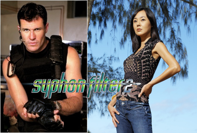 Cover lian xing and gabe logan - Syphon Filter 2 Fan Cast